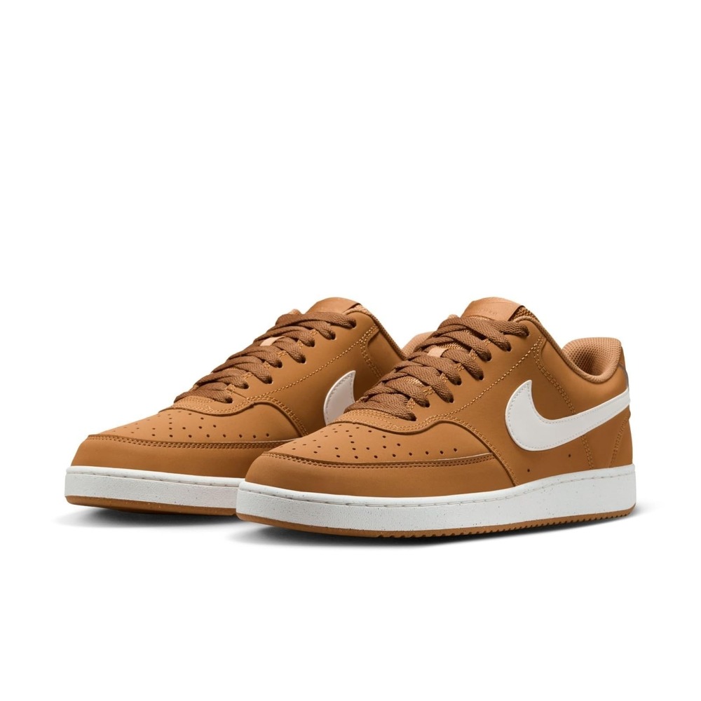 Nike Court Vision Low Men's Shoes Wheat Sail Size 11.5 Sneakers New With Box - Picture 3 of 9
